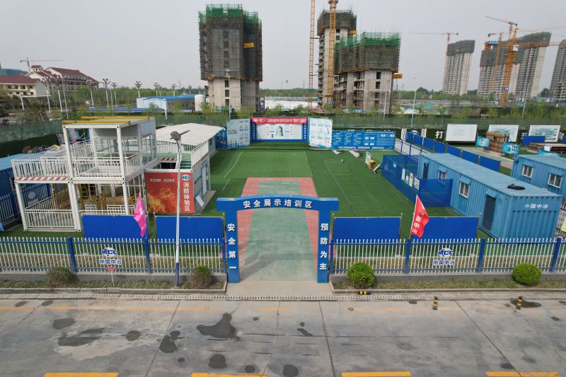 一公司唐山市委黨校遷建項(xiàng)目榮獲國家級3A綠色工地2